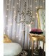 Rental candelabra H 180 cm silver 9 branches