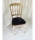 Napoleon gold and black chair rental