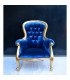 Location fauteuil bleu