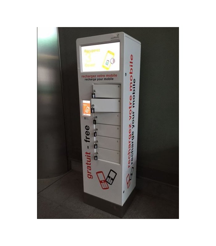 Telephone charging station
