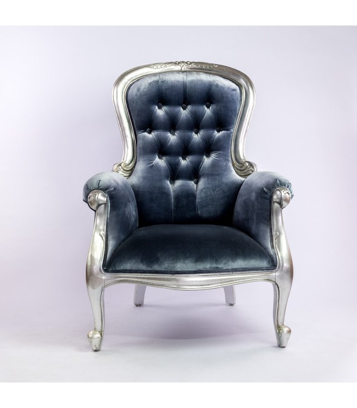 Grey armchair rental
