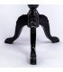 Black wooden table stand