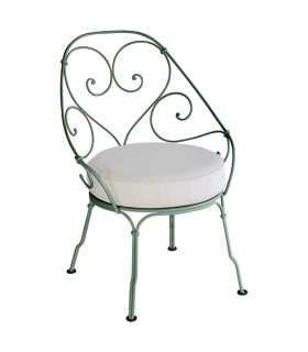 Fauteuil de jardin en fer forgé