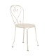 Location chaise de jardin en métal