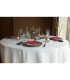 Nappe ronde blanche diam 180 cm