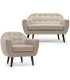Location canapé style scandinave beige