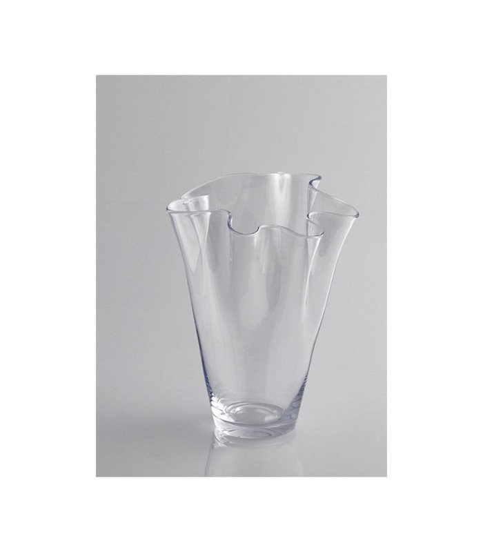 Transparent glass vase for rent