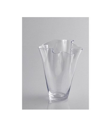 Transparent glass vase for rent