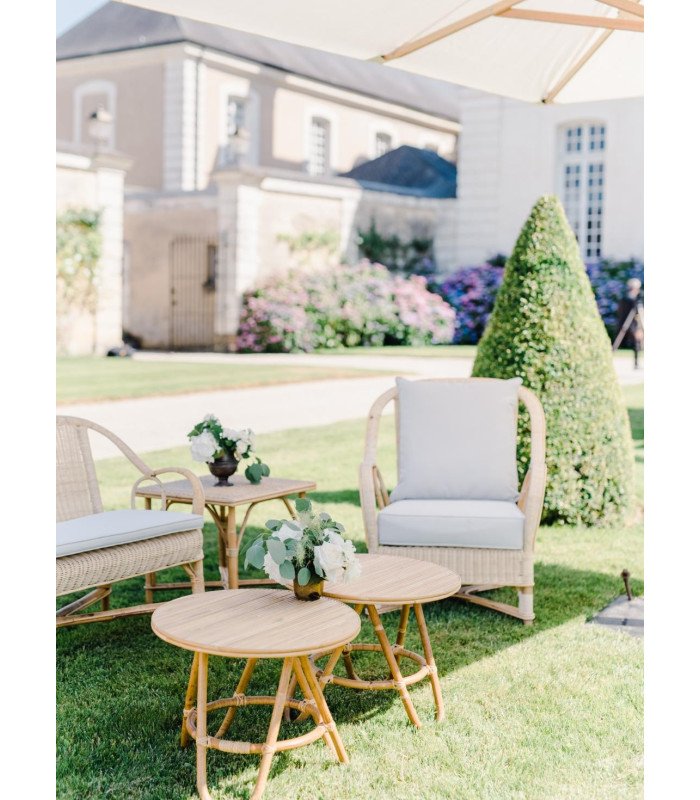 Rattan armchair rental