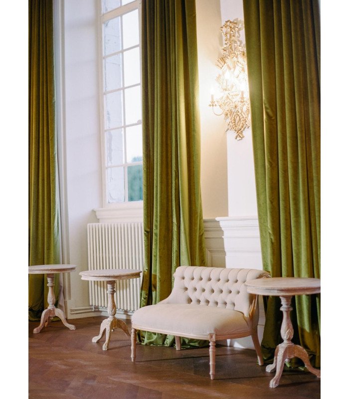 2-seater bench seat for rent Milano ceruse model