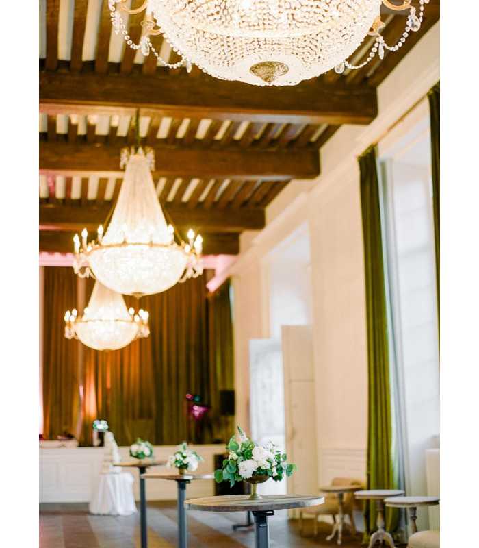 2-seater bench seat for rent Milano ceruse model