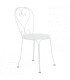 Location chaise de jardin en métal
