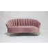 location canapé rose poudré