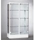 2-door white display case for rent