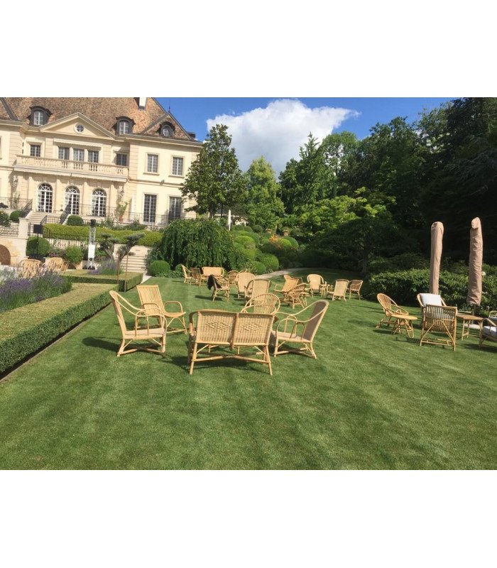 Rattan armchair rental