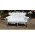 Location Canape De Style Modele Prince blanc et argenté