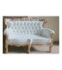Location banquette mariage doré et blanche