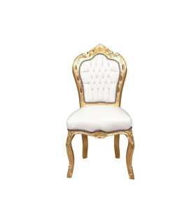 Baroque gold chair - Rental