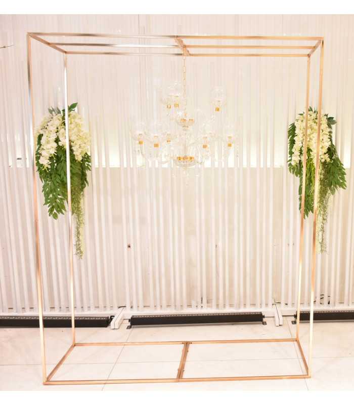 Location backdrop metal or
