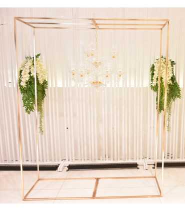 Location backdrop metal or
