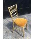 Location chaise de réception Chiavari dorée