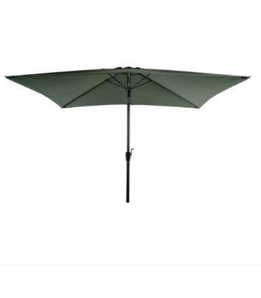 Parasol vert kaki 3 x 2 m