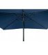 Blue canvas parasol