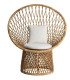 Rattan armchair for rent