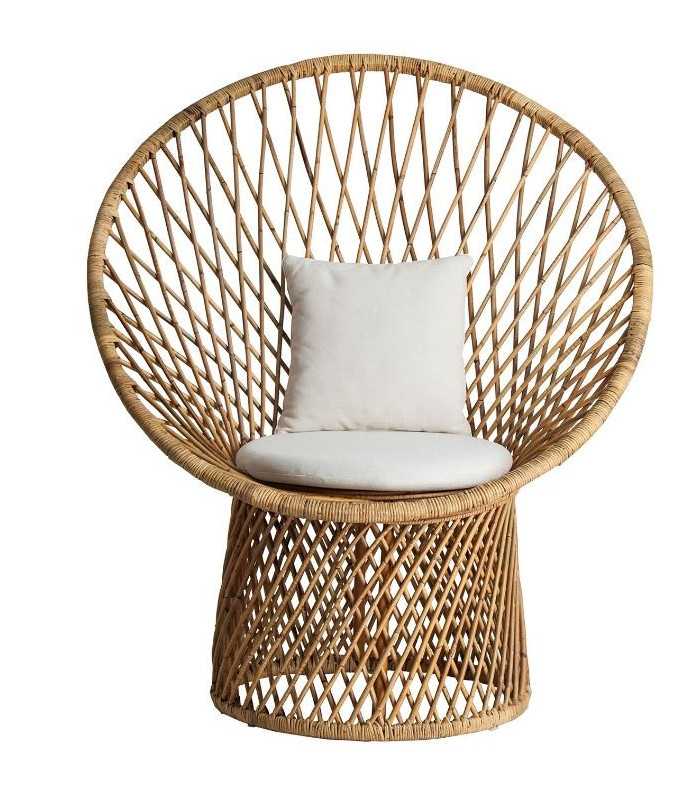 Rattan armchair for rent