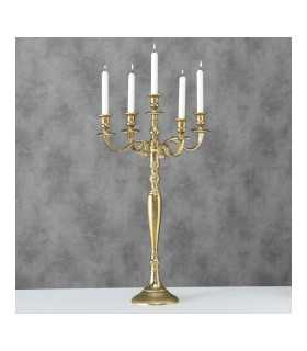 Gilded candlestick H 80 cm