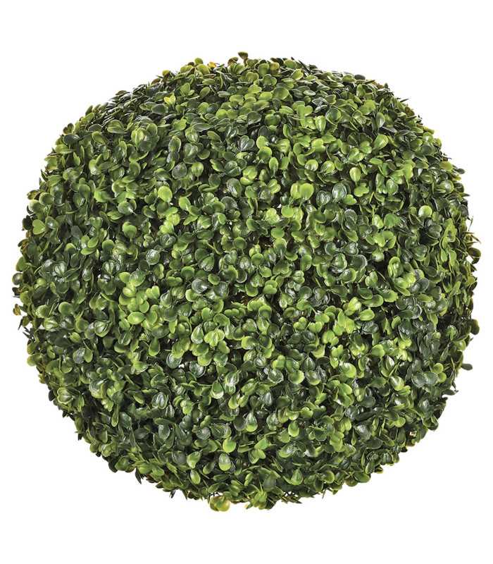 Boule de buis artificielle 40 cm traitée non feu