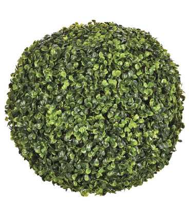 Boule de buis artificielle 40 cm traitée non feu