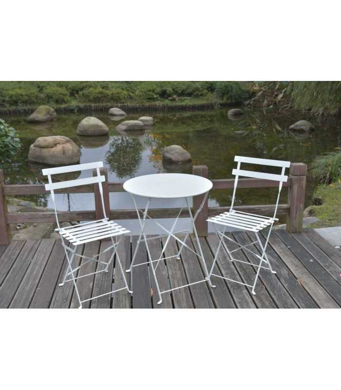 Location chaise de jardin pliante en métal 