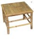 Table basse en bamboo