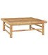 Location table basse rectangulaire en bamboo