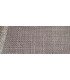 Beige linen Chesterfield sofa, 3-seater, fabric