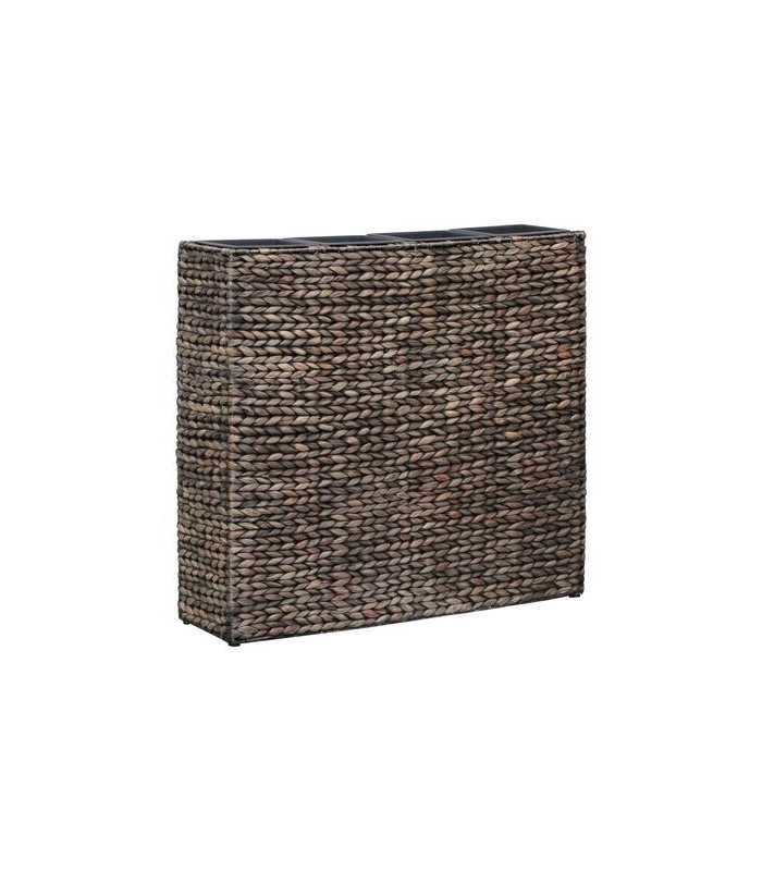 Brown Water Hyacinth Room Divider