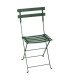 Chaise de jardin pliante metal vert cactus