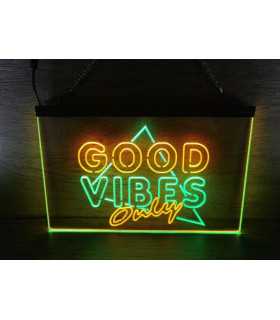 Illuminated sign 30 x 40 cm