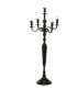 Rental black chandelier 80 cm