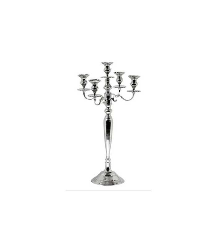 5-branch candlestick H 59 cm