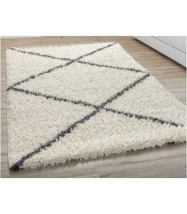 Tapis style scandinave écru