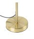 Rental table lamp red shade H 50 cm