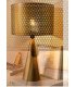Lampe dorée style design 