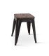 Tabouret metal noir à louer