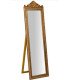 Baroque gold freestanding mirror for pop-up store or fashion week