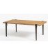 Table basse en chêne recyclé