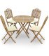 salon de jardin en bambou
