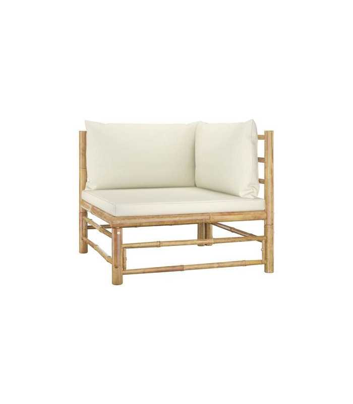 Bamboo corner armchair