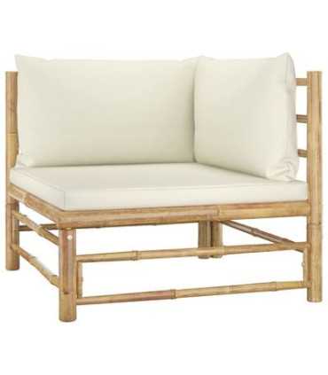 Fauteuil d'angle en bambou